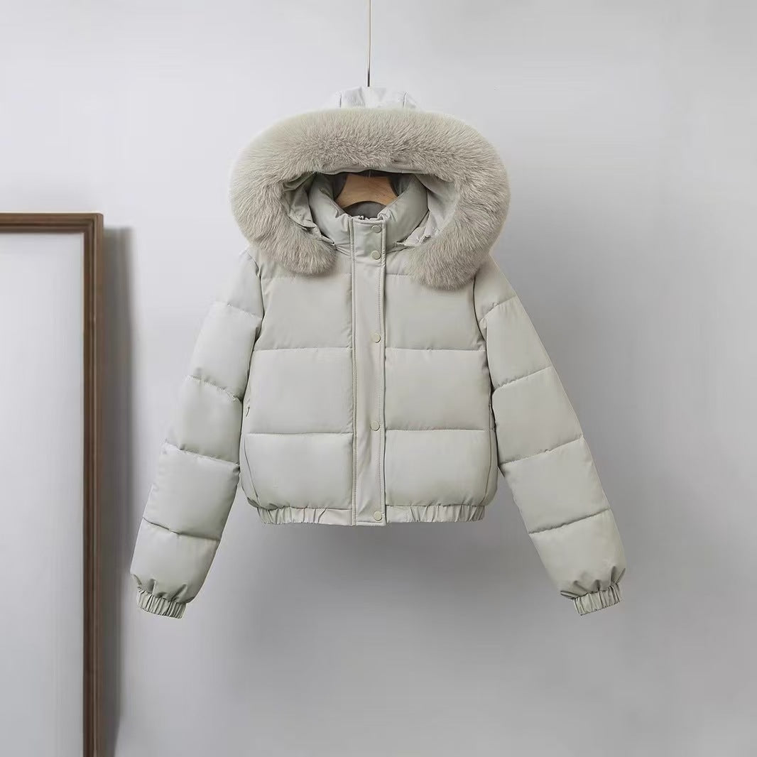 T588-737 Women's short thick cotton jacket