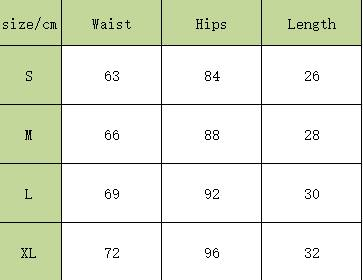 T588-1190 Knitted sports casual loose shorts