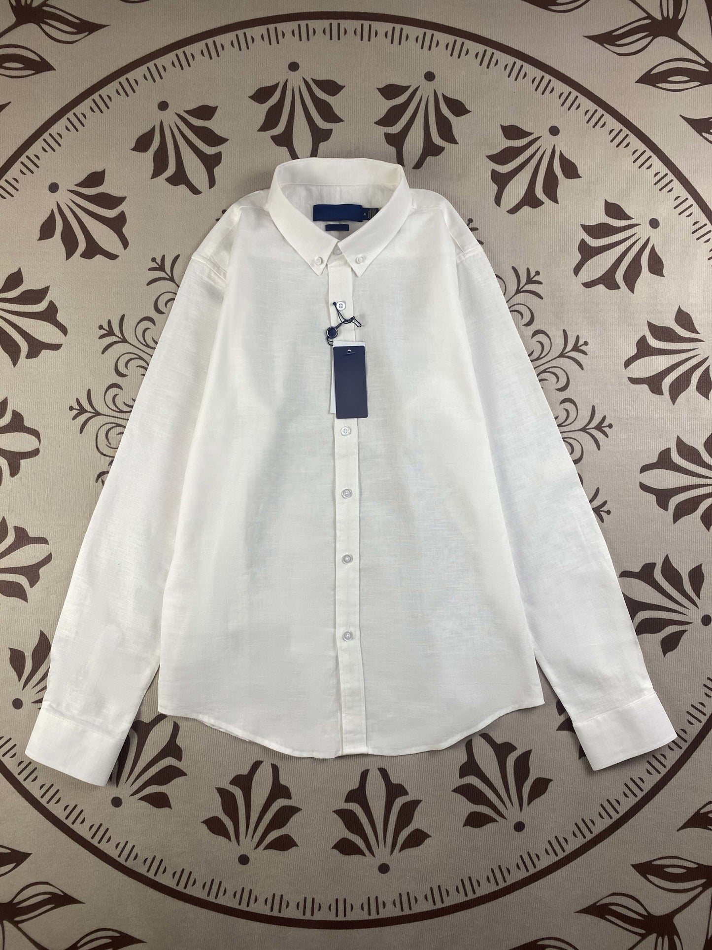 T588-875 Women's long loose casual shirt