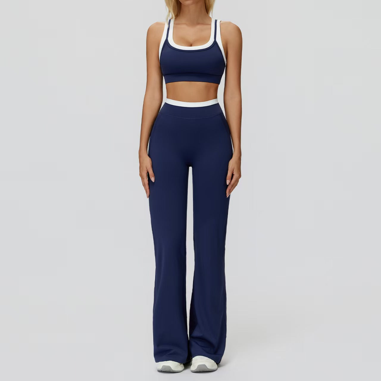 T588-917 High waisted outdoor leisure versatile fitness suit