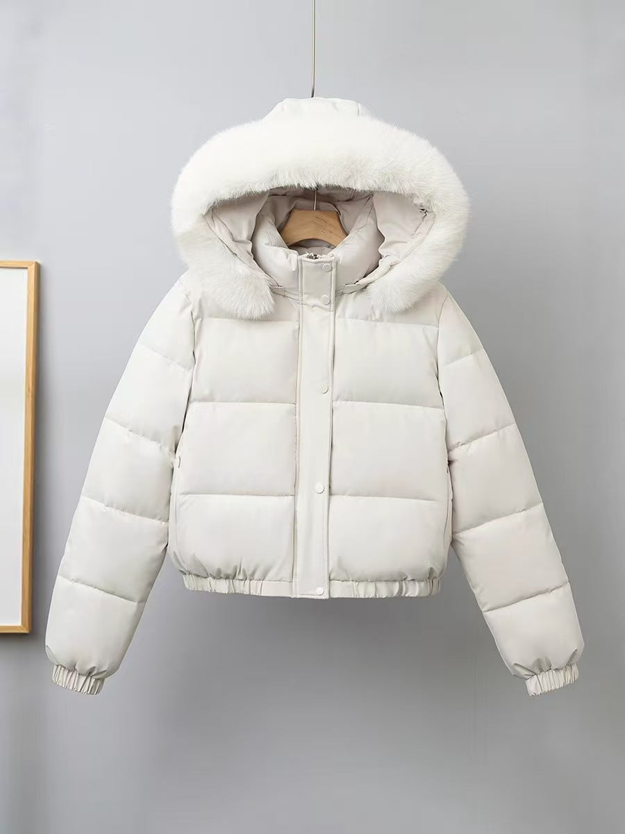 T588-737 Women's short thick cotton jacket