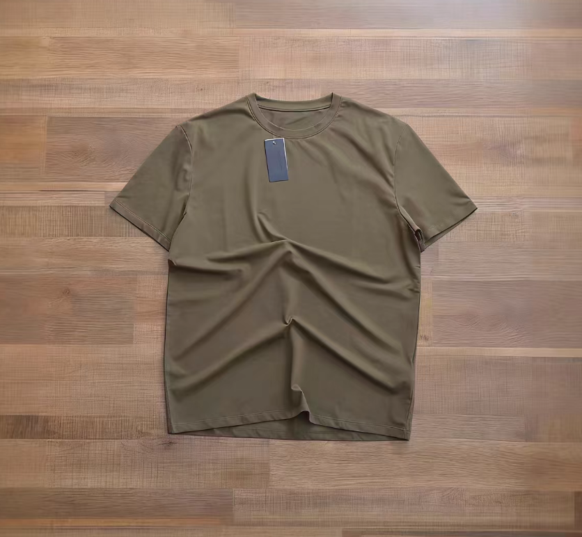 T588-1045 Summer round neck short sleeved men's and women's headwear