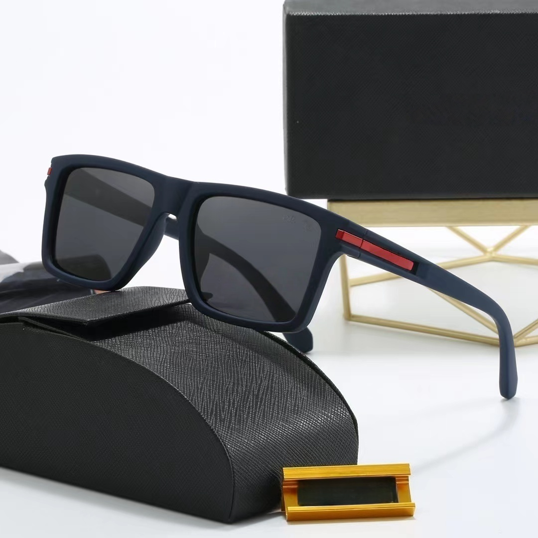 T588-1053 New sunglasses, blackout sunglasses, square frame