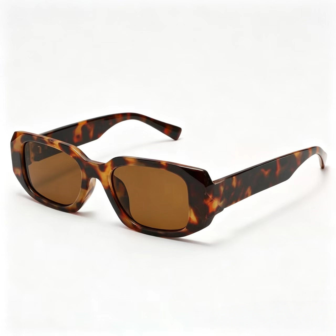 Trendy face enhancing small narrow frame sunglasses  E1272
