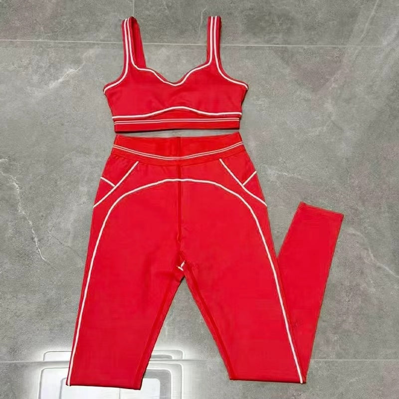 T588-887 Yoga suit set, transportation underwear, pants