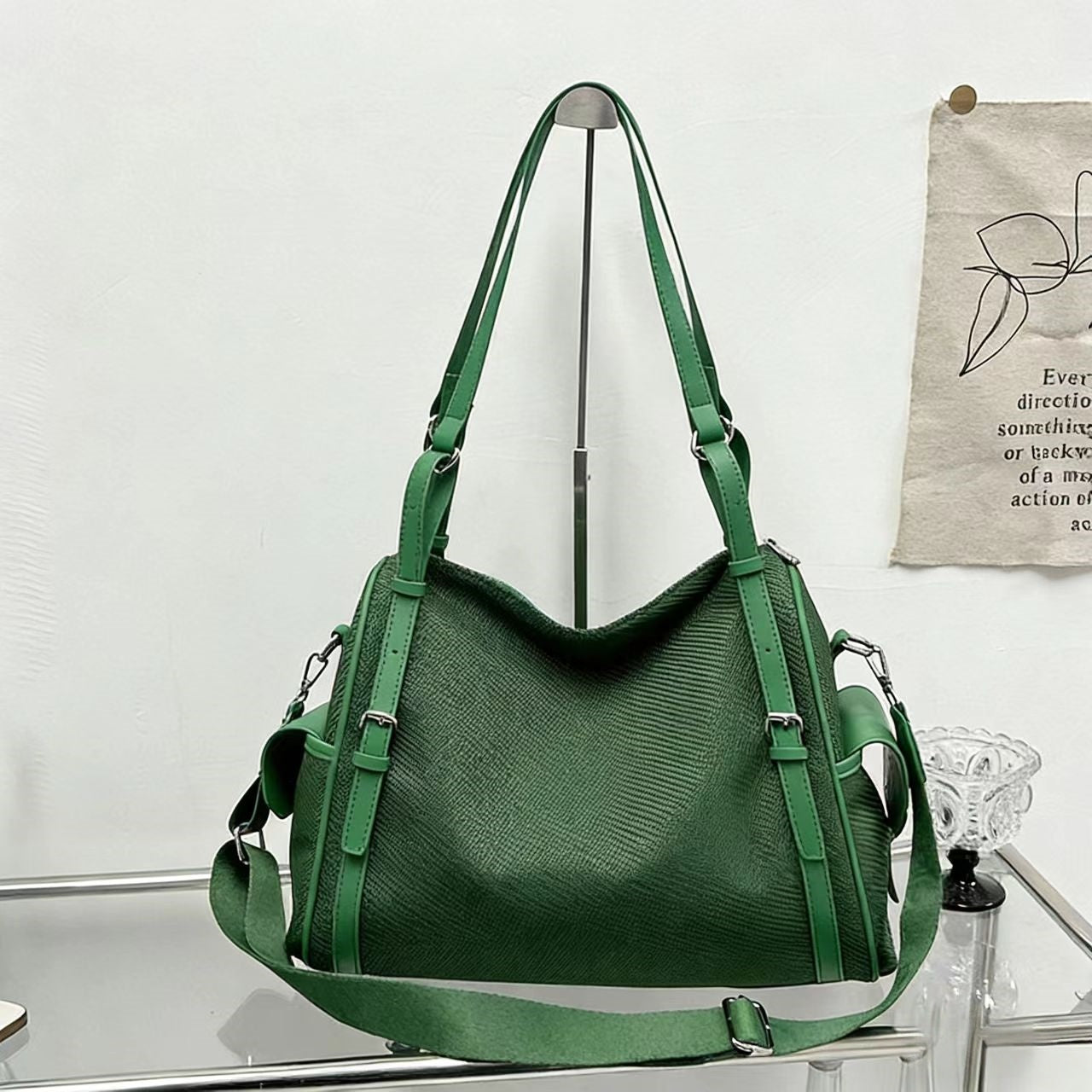 T588-1100 Retro armpit casual versatile temperament crossbody bag