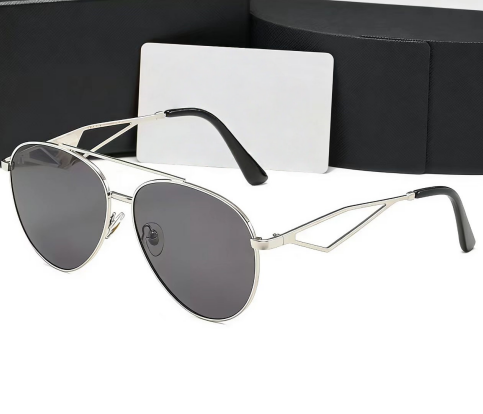 T588-1052 Sunglasses trendy large frame UV protection