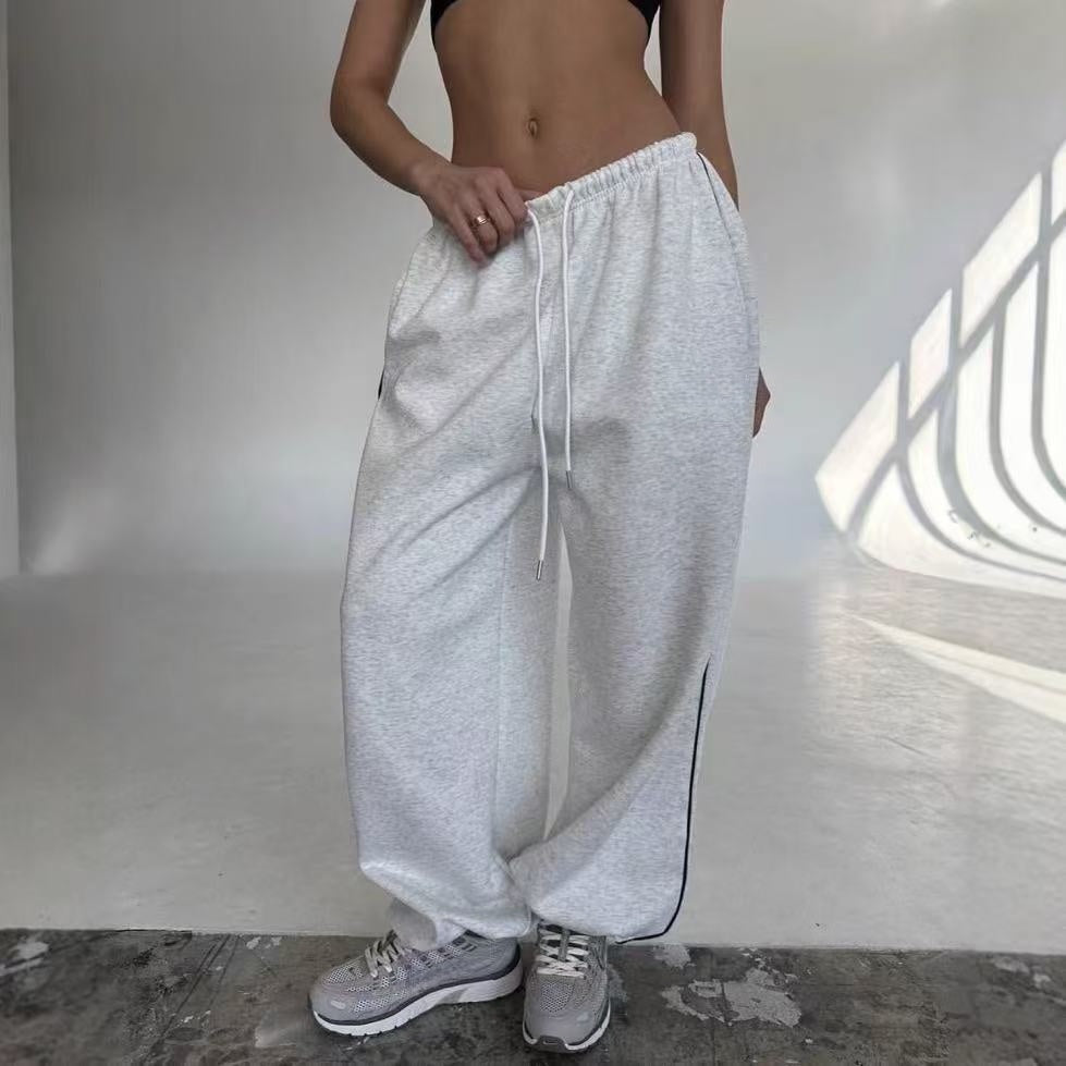 T588-910 Loose and comfortable women's sports pants