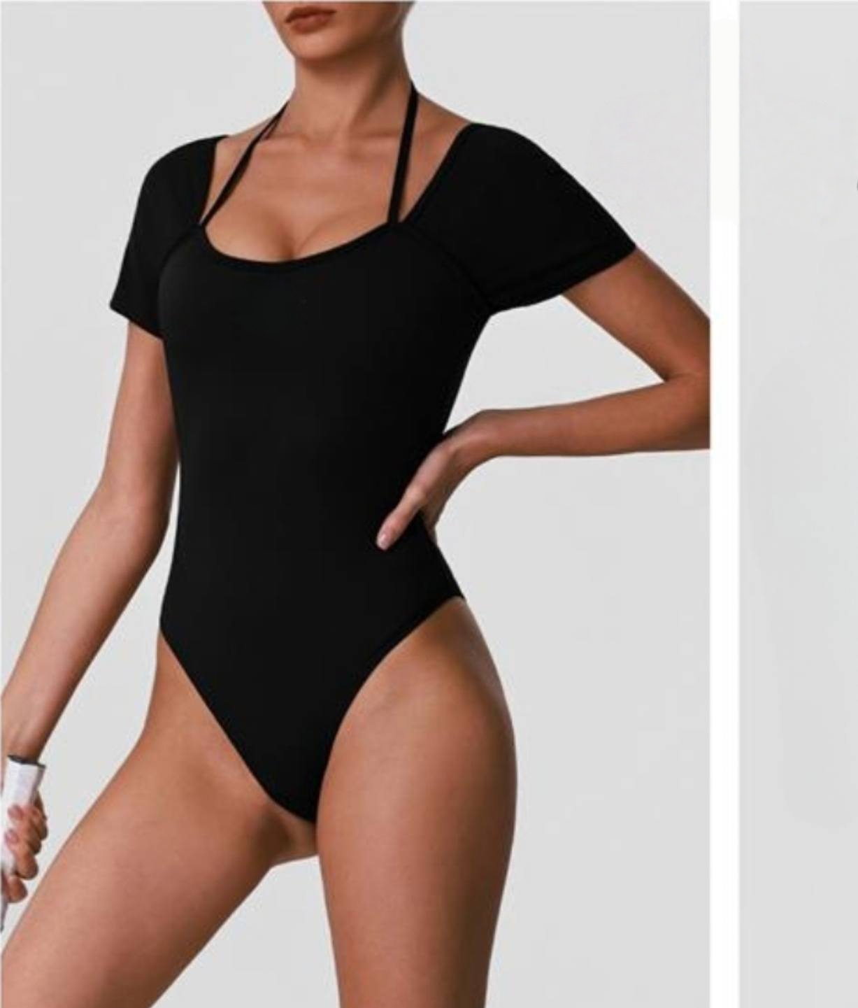 T588-1242 One-piece shapewear training backless swimsuit