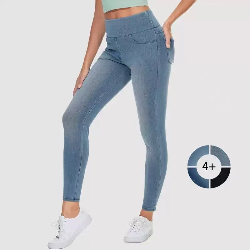 T588-973  Denim Leggings