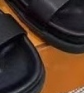 T588-1167  Flat bottomed straight drag on half drag sandals