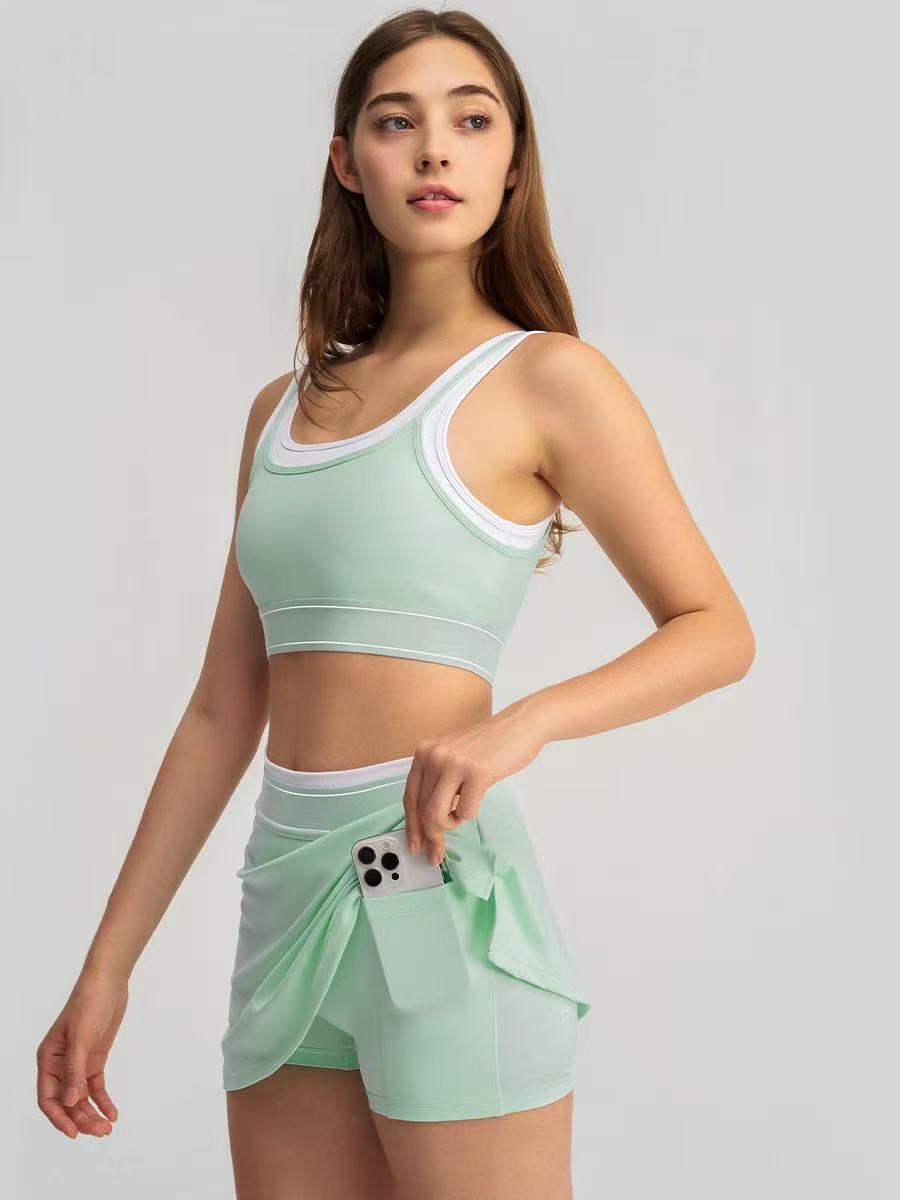 T588-1035   Women's sports tennis yoga suit